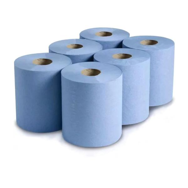 Blue Centrefeed Roll Towel 2ply 150m